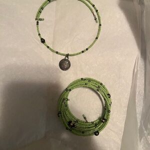 Silpada bracelet and choker